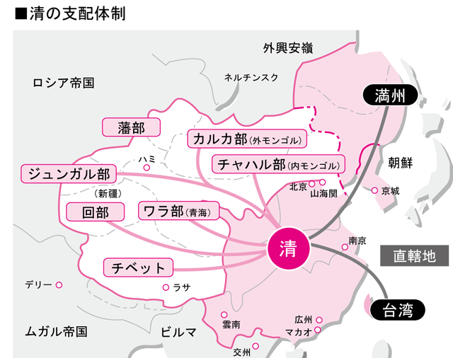 300年も続いた辮髪の国・清
